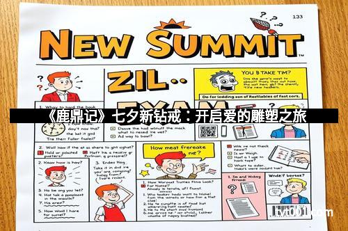 《鹿鼎记》七夕新钻戒：开启爱的雕塑之旅